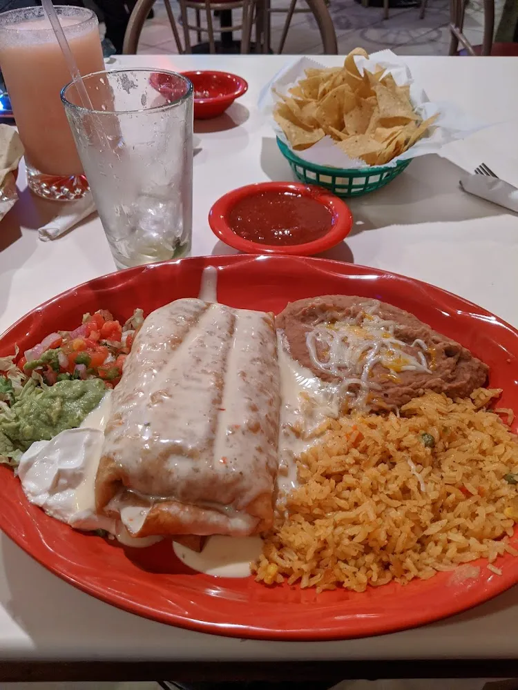 Chimichanga Dinner